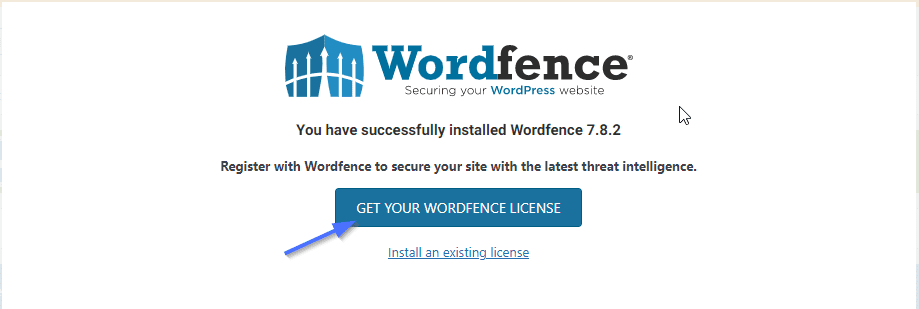Wordfence ライセンスを取得する