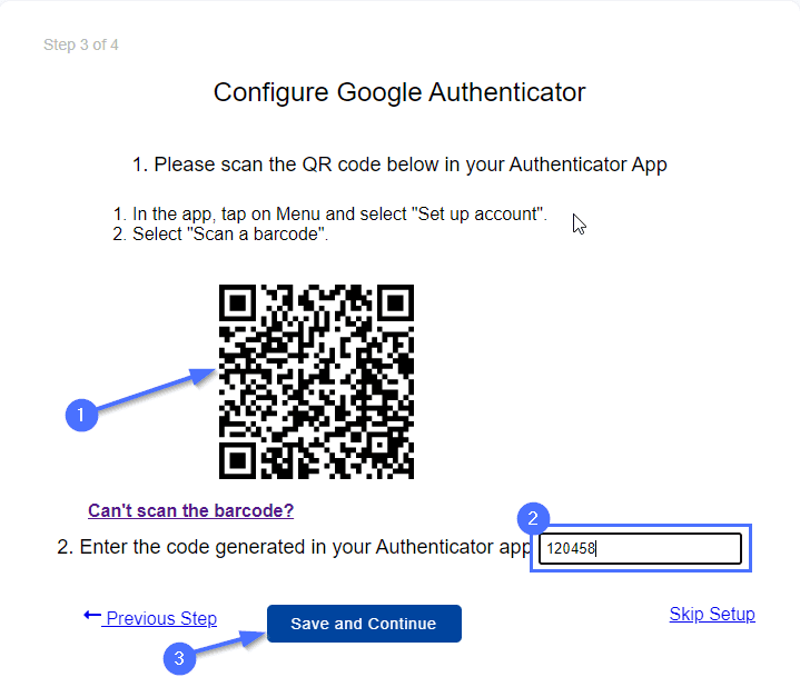 Google 認証システムを構成する