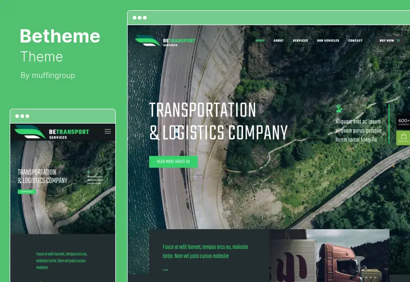 Betheme Theme — адаптивная многоцелевая тема WordPress и WooCommerce