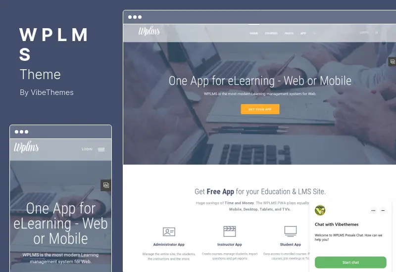 WPLMS Theme - ระบบการจัดการการเรียนรู้สำหรับ WordPress Theme