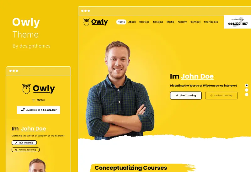 Owly Theme - ธีมกวดวิชา & eLearning WordPress