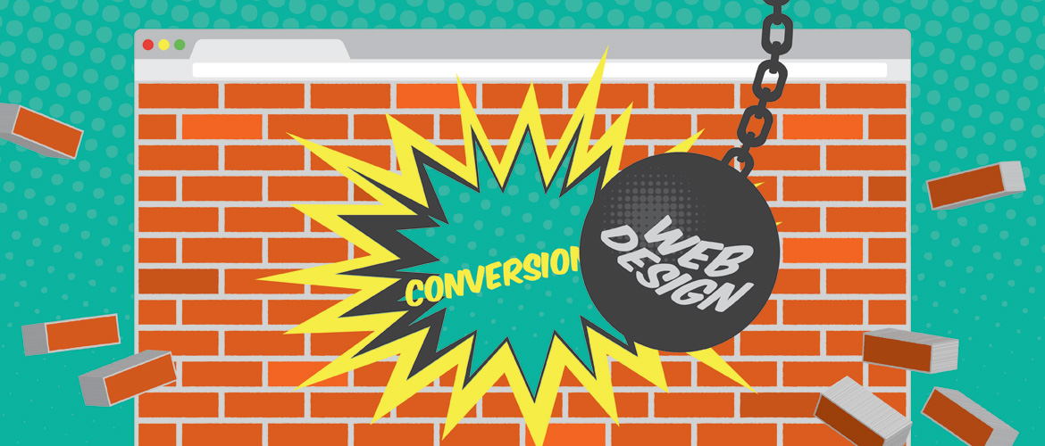 gli errori del web design rovinano le conversioni