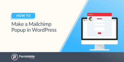 Cómo hacer una ventana emergente de Mailchimp en WordPress