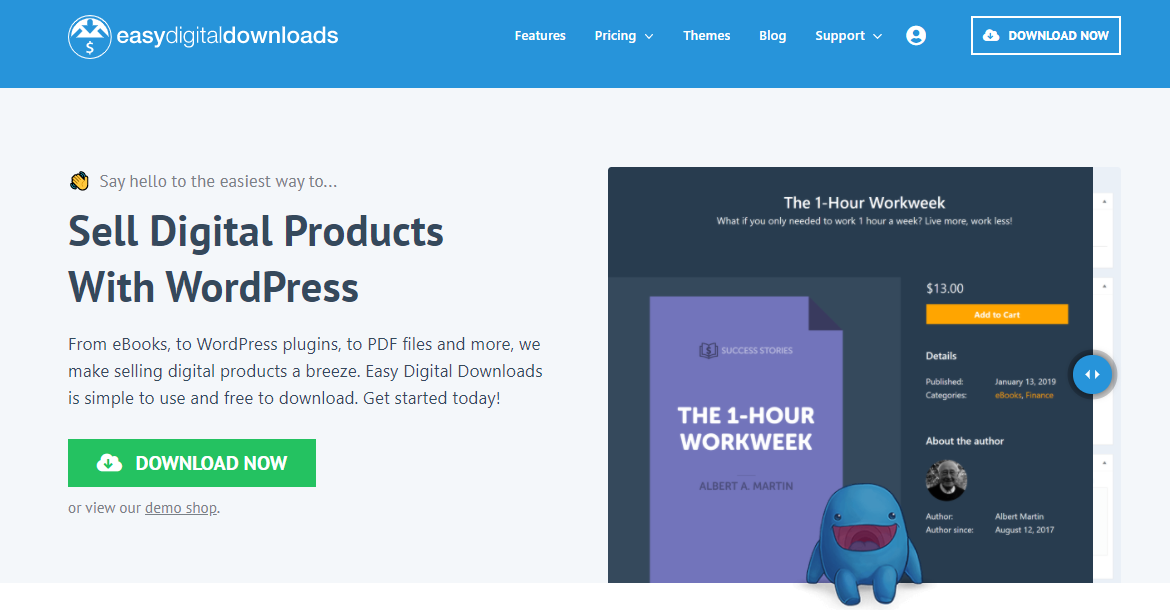 Download digitali facili - Plugin di WordPress per l'e-commerce