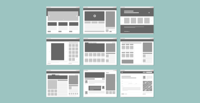 网站主题 Website themes