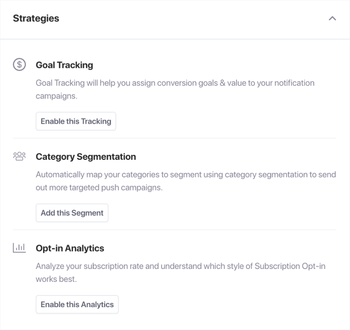 Stratégies de notification push Plugin WordPress PushEngage