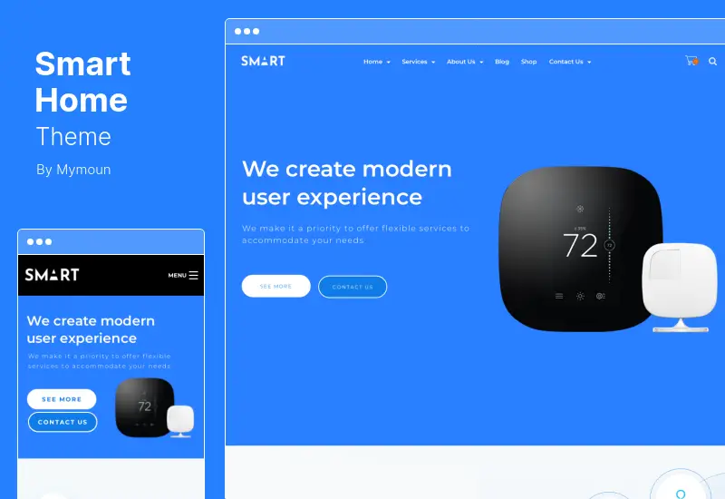 Tema Smart Home - Tema WordPress per automazione e sicurezza