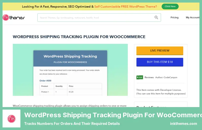 Plugin per il monitoraggio delle spedizioni di WordPress: tiene traccia dei numeri degli ordini e dei relativi dettagli richiesti