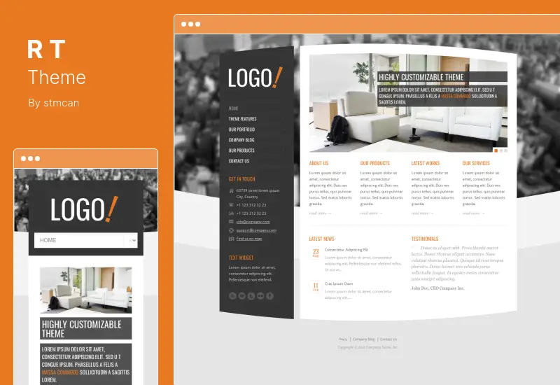 Tema RT - Tema WordPress premium