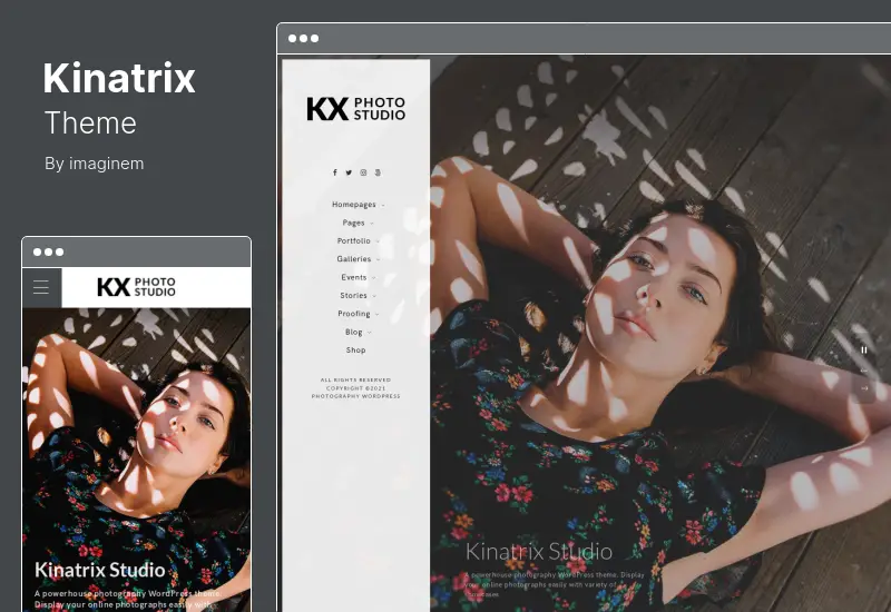 Tema Kinatrix - Tema WordPress per la fotografia