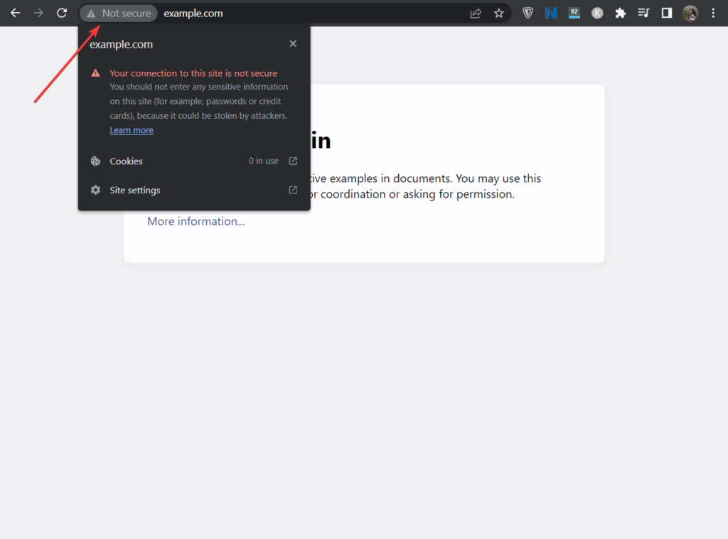не SSL