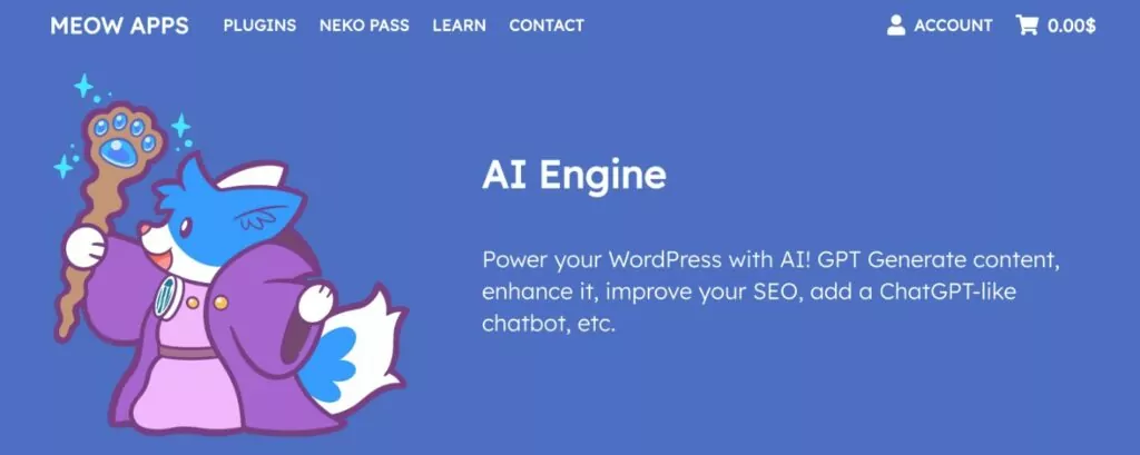 Plugin WordPress AI Engine ChatGPT