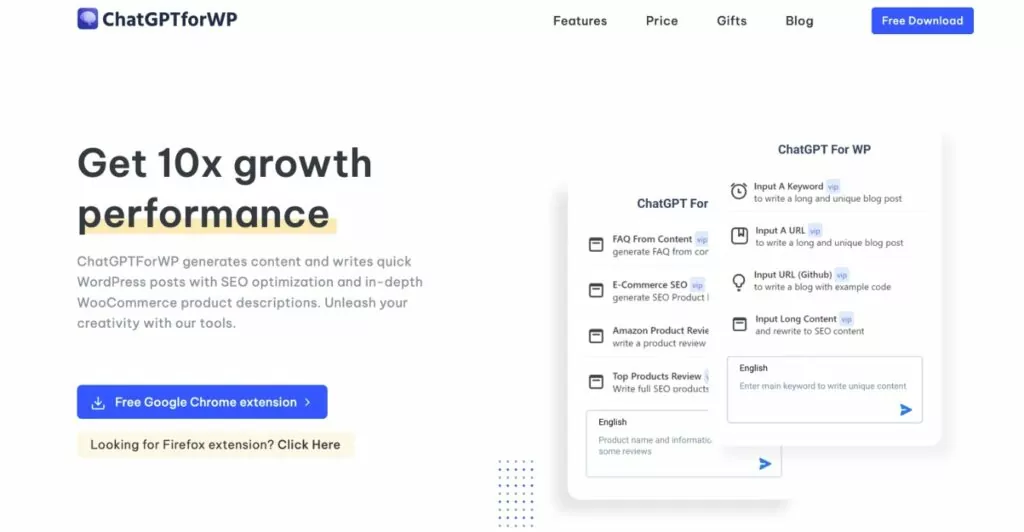 Plugin ChatGPT pour WordPress