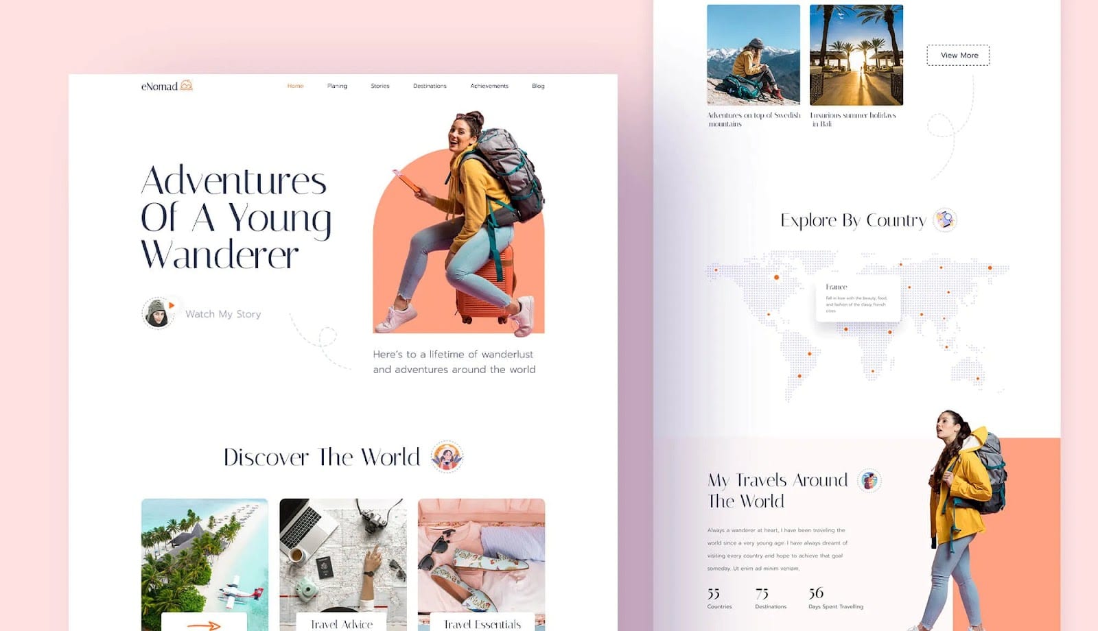 قوالب مواقع الويب الخاصة بالنساء Women’s Website Templates