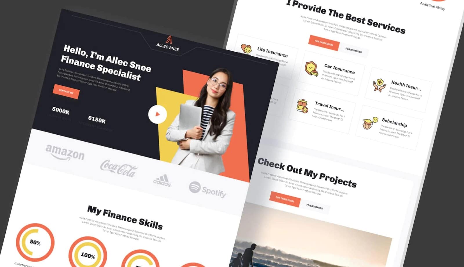 قوالب مواقع الويب الخاصة بالنساء Women’s Website Templates