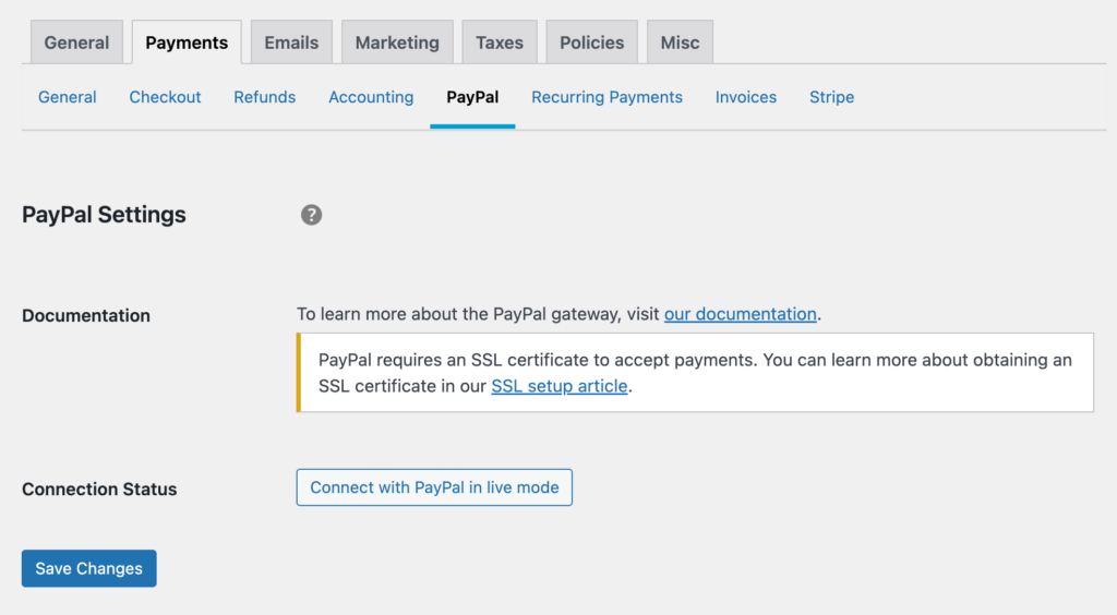 платежный шлюз PayPal