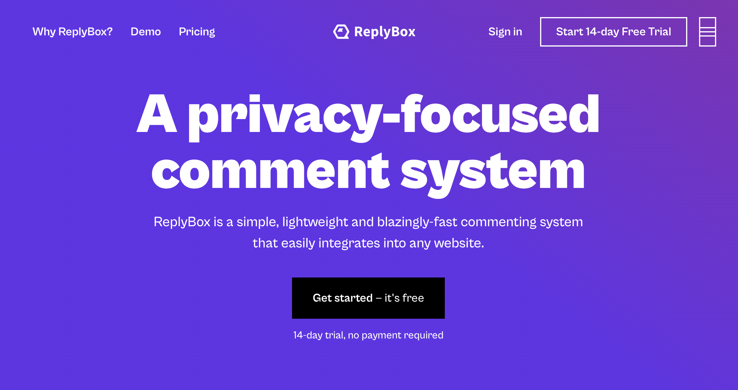 Demostración de ReplyBox