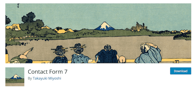 İletişim Formu 7, harika bir WordPress eklentisi