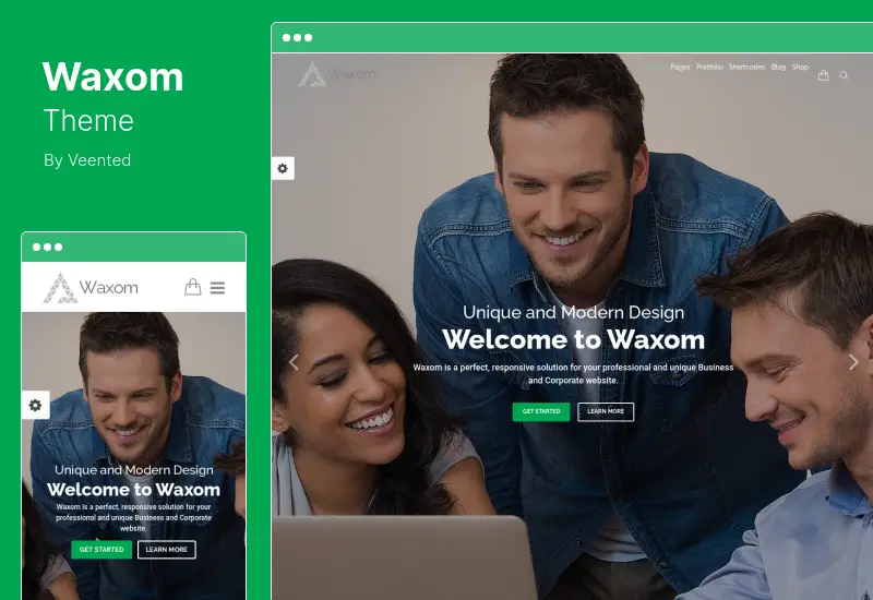 Waxom Theme - ธีม WordPress ที่สะอาดและเป็นสากล