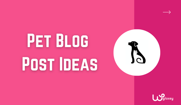 idéias para blogs de estimação
