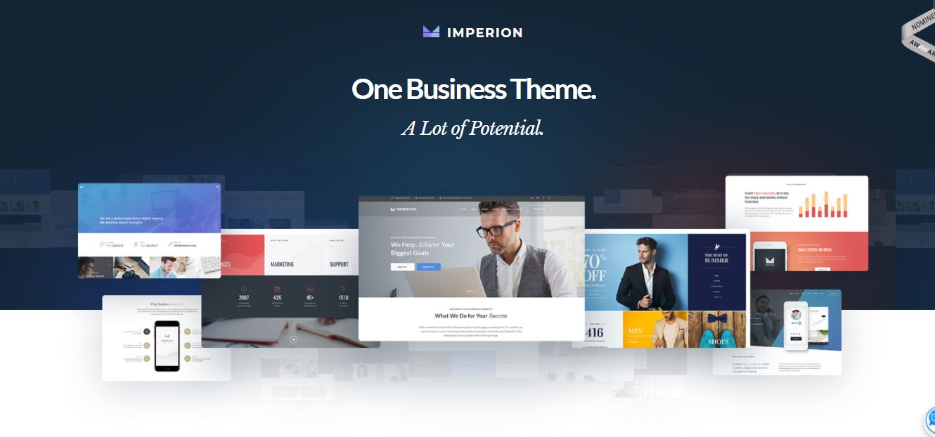 2023 Yılında 10+ En İyi TemplateMonster WordPress Teması 85 imperion potential business elementor theme