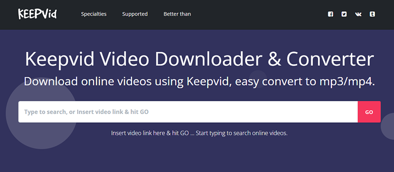 Downloader de vídeo para Mac: 10 mais populares 85 Video Downloader - Keepvid