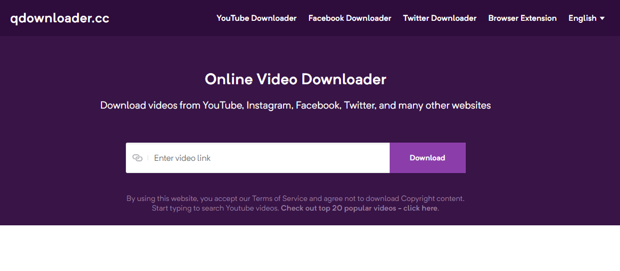 Downloader de vídeo para Mac: 10 mais populares 86 Video Downloader - QDownloader
