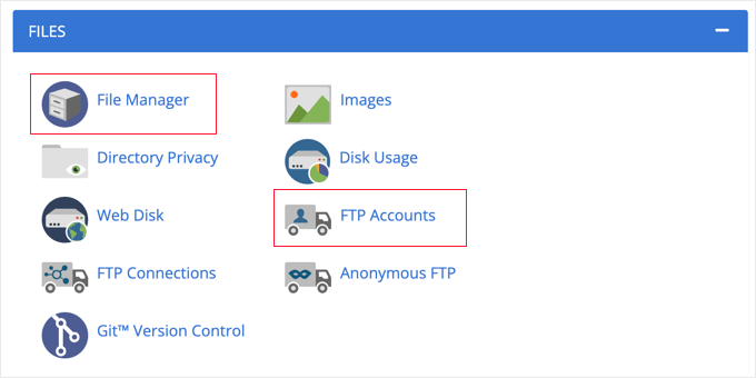 A maioria dos provedores de hospedagem oferece FTP e um gerenciador de arquivos baseado em navegador Most Hosting Providers Offer Both FTP and a Browser-Based File Manager