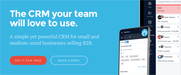 Plug-in WordPress Salesflare CRM