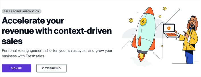 Plug-in WordPress per Freshsales CRM