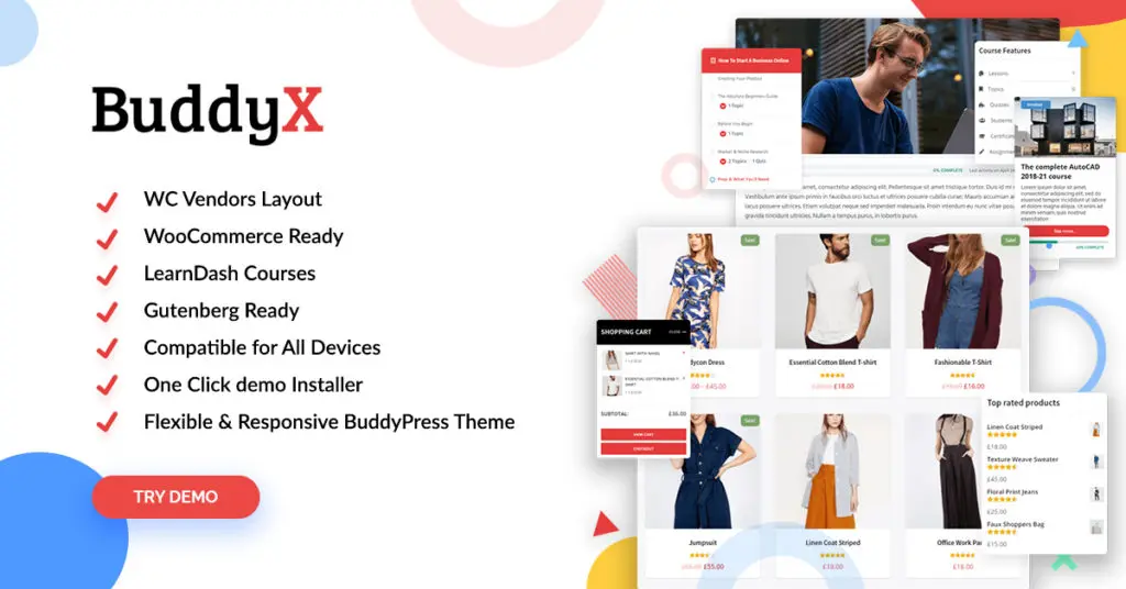 BuddyX 牙醫 WordPress 主題