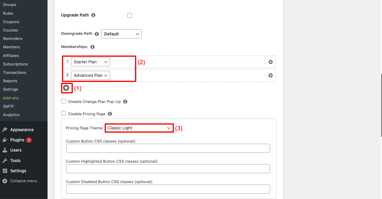 Come creare un sito di appartenenza con Elementor e HappyAddons 27 How to Create Pricing Page for Membership Website using the MemberPress Plugin