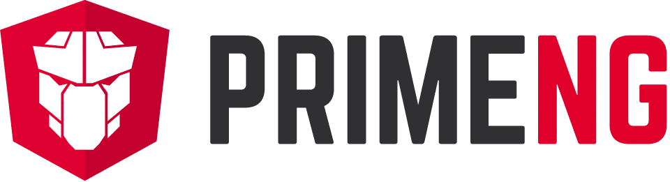 Logo officiel de la bibliothèque de composants PrimeNG Angular.
