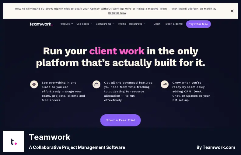 Lavoro di squadra: un software di gestione dei progetti collaborativo