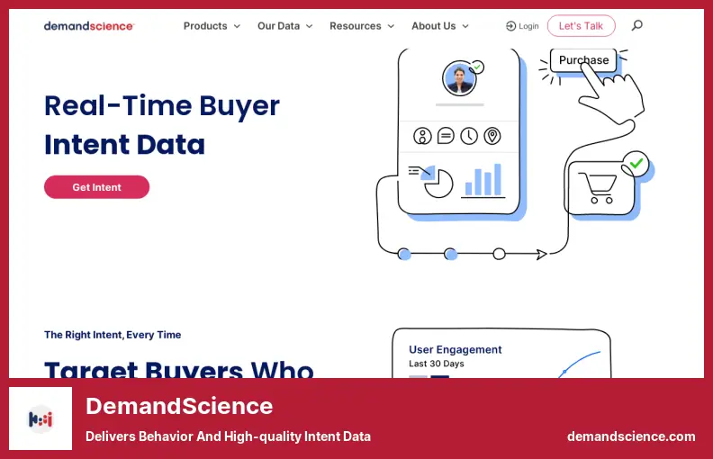 DemandScience - Fournit des données de comportement et d'intention de haute qualité