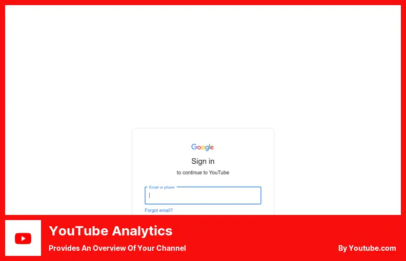 YouTube Analytics - Memberikan Ikhtisar Saluran Anda
