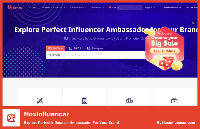 NoxInfluencer - Jelajahi Duta Influencer Sempurna untuk Merek Anda