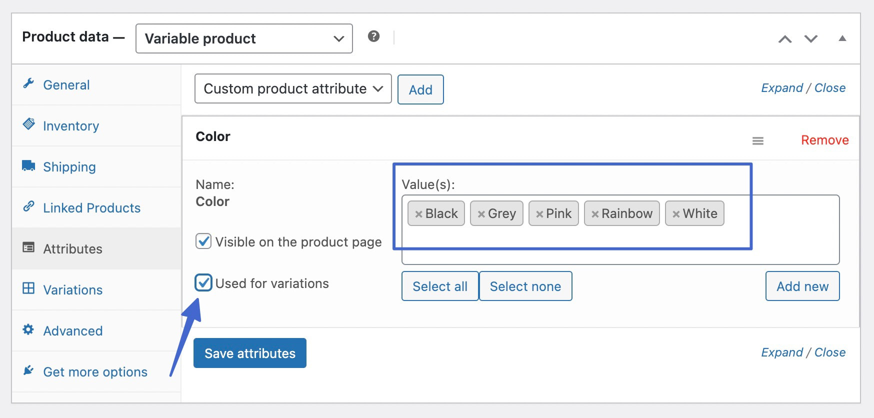 ใช้ตัวอย่างการเปลี่ยนแปลงสำหรับ WooCommerce