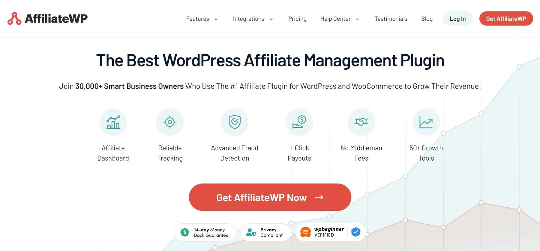 AffiliateWP 主页 2023 年 1 月