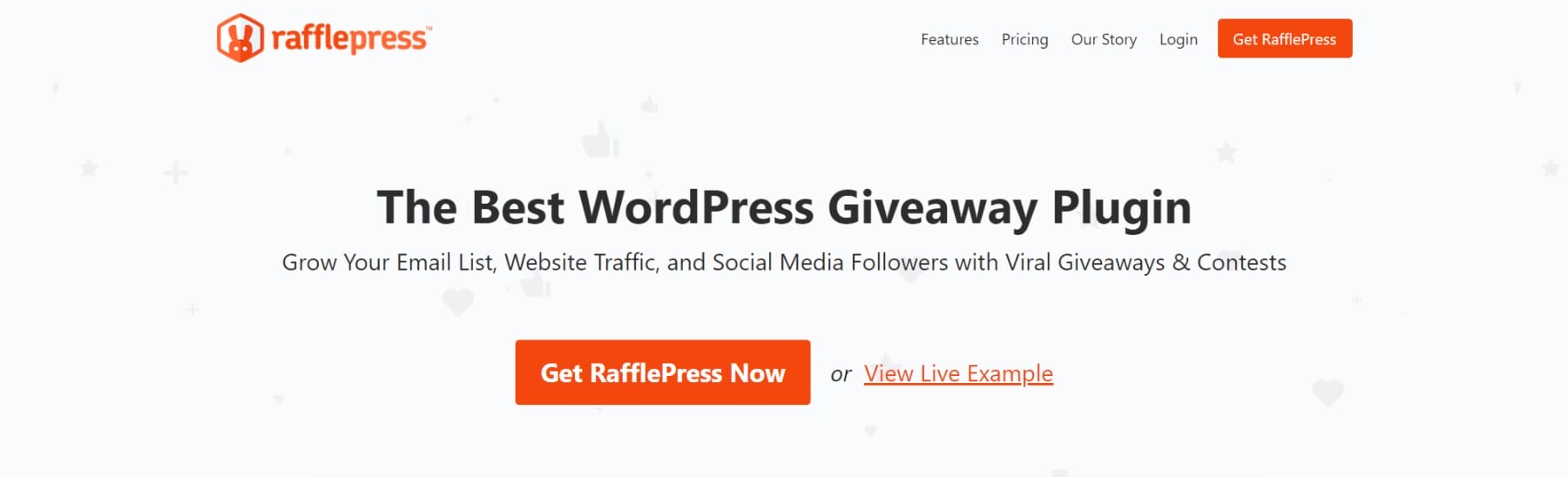 RafflePress WordPress Giveaway マーケティング プラグイン