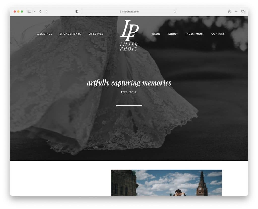 liller photo squarespace exemple