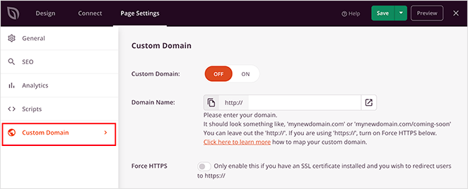 seedprodcustomdomainsettings SeedProd seedprod custom domain settings