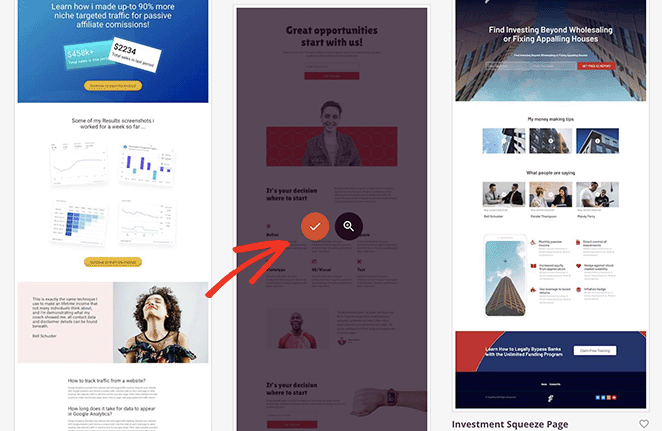 chooselandingpagetemplate1 SeedProd Choose a landing page template