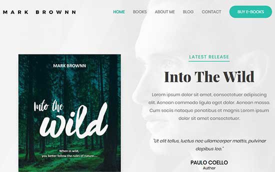 WordPressthemeexample SeedProd WordPress theme example