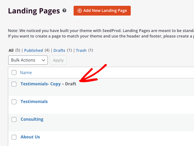 landingpagecopy1 SeedProd Copy of duplicated WordPress page