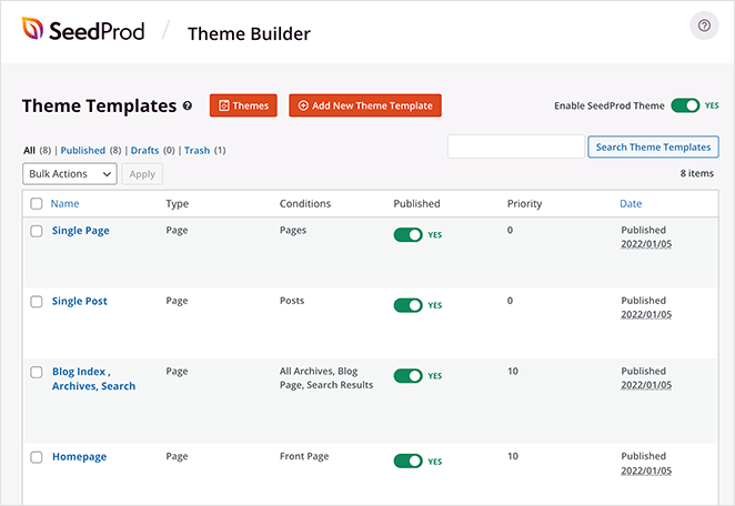 seedprodthemebuilder SeedProd Seedprod theme builder template files
