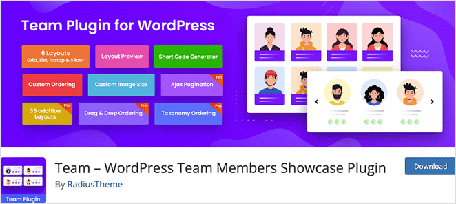 teamWordPressteammembershowcaseplugin SeedProd Team WordPress Team Members Showcase Plugin