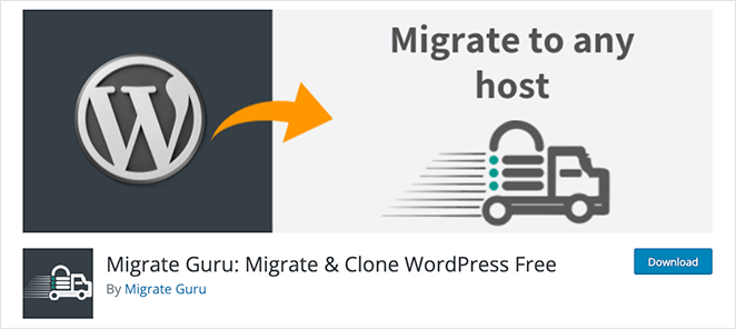 migrateguru SeedProd Migrate guru free WordPress duplicator plugin