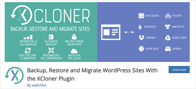 xclonerWordPressduplicatorplugin SeedProd XCloner WordPress plugin
