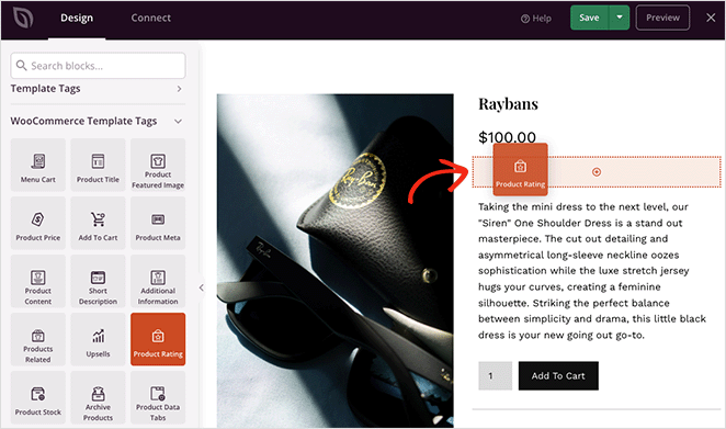 seedprodocena produktublockwoocommerce SeedProd SeedProd WooCommerce product rating block